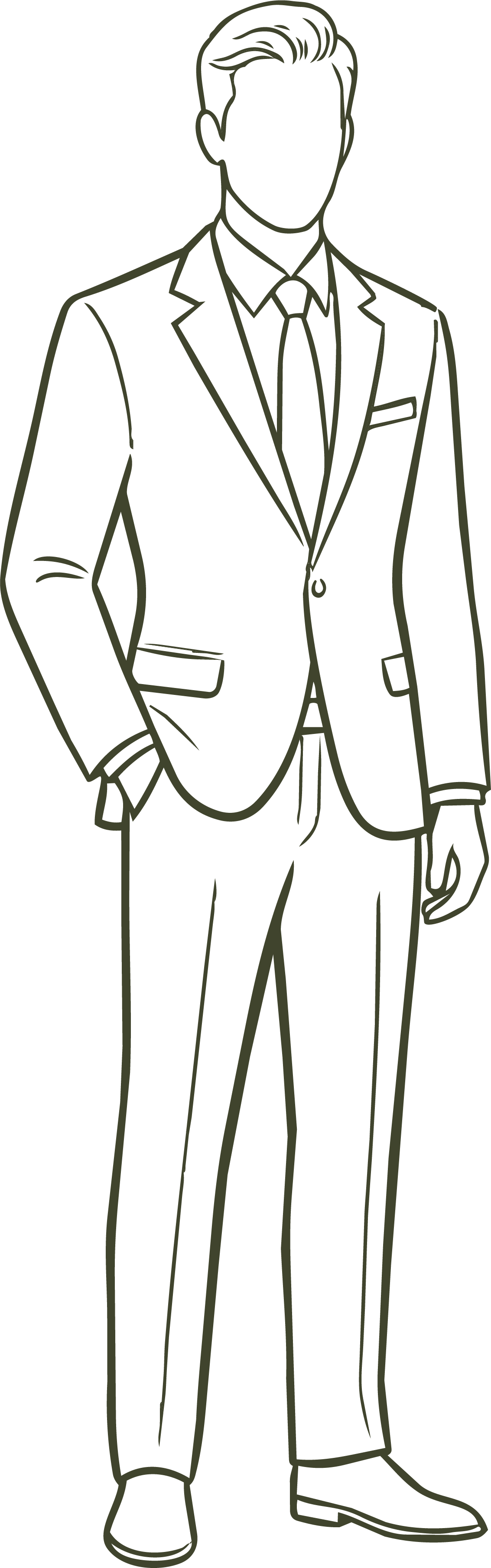 Hombre con traje